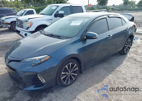 2017 Toyota Corolla Se from USA, damaged, VIN 5YFBURHE1HP625140